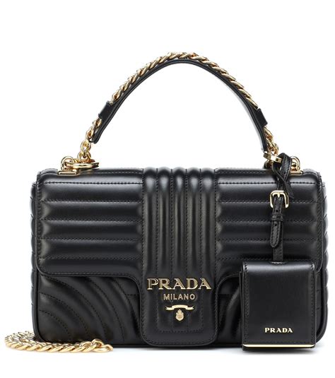 prada diagramme schwarz|prada diagramme shoulder.